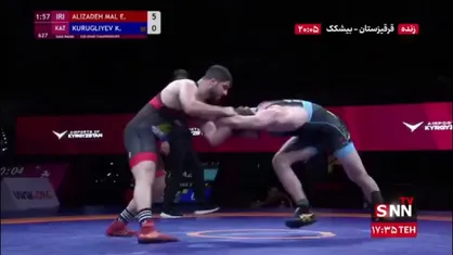 علیزاده دومین طلای ایران را ضرب کرد