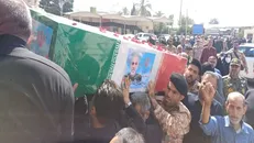 استقبال باشکوه مردم کازرون از پیکر شهید سرلشکر فضل‌الله نوذری