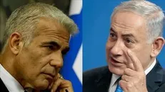 شهادت لاپید علیه نتانیاهو در دادگاه شهر قدس + فیلم