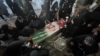 تشییع شهید گمنام در دانشگاه&zwnj;&zwnj;های ملی مهارت چهارمحال و بختیاری + فیلم