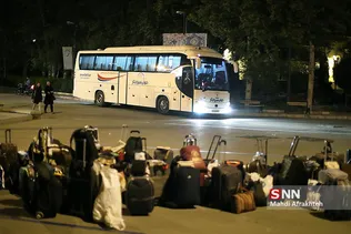 مراسم بدرقه جهادگران دانشگاه تهران