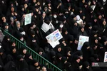  تشییع پیکر دو شهید مدافع امنیت در حمله اغتشاشگران 
