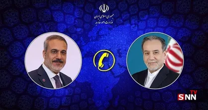 عراقچی با وزیر امور خارجه ترکیه تلفنی گفت و گو کرد