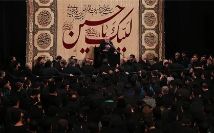 فیلم/ مداحی حاج منصور ارضی شب تاسوعای محرم ۹۶