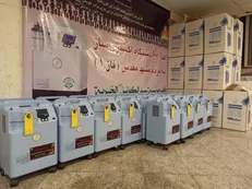 دفتر نهاد رهبری در دانشگاه فردوسی مشهد ۱۰۰ دستگاه اکسیژن‌ساز به نیازمندان اهدا کرد