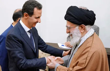 فیلم/ دیدار رئیس جمهور سوریه با رهبر معظم انقلاب