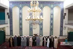 عمامه‌گذاری طلاب در میلاد امام حسین(ع)
