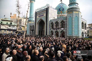تشییع پیکر ۳ تن از شهیدان سانحه هوایی