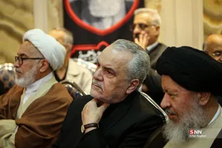 مراسم اربعین شهید علی لاریحانی در مسجد امام صادق(ع)