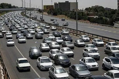ترافیک سنگین در اغلب محور&zwnj;های منتهی به پایتخت