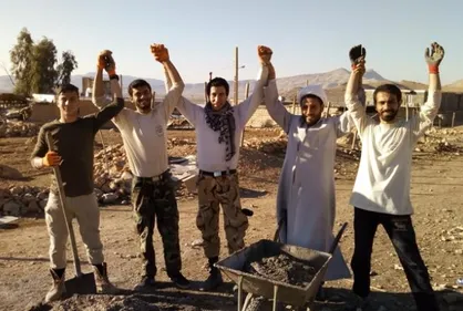 گروه جهادی دانشگاه شهید بهشتی برای مردم سردشت کارآفرینی می&zwnj;کند