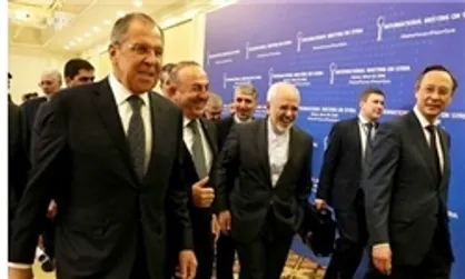 نشست سه&zwnj;جانبه وزرای خارجه ایران، روسیه و ترکیه در آستانه آغاز شد