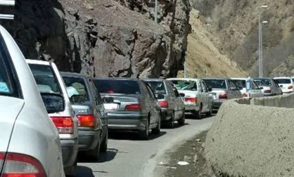 جاده هراز به&zwnj;صورت مقطعی یک&zwnj;طرفه شد
