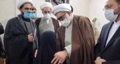 دیدار و دلجویی تولیت آستان قدس رضوی از خانواده شهید حجت الاسلام اصلانی
