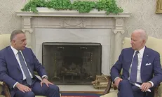 بیانیه پایانی دیدار الکاظمی با بایدن: اتمام مأموریت رزمی آمریکا در عراق در پایان ۲۰۲۱