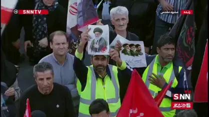 همه آمدند / حضور کارگران شهرداری در مراسم تشییع رهبر شهید در مشهد