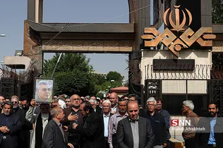 مراسم تشییع پیکر سیدمصطفی موسوی