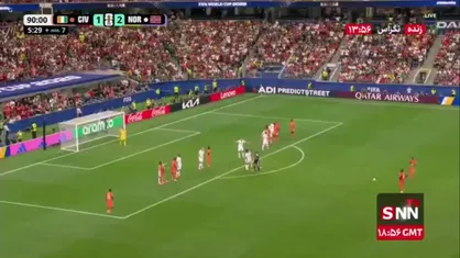 ضربه ایستگاهی زیبای دیالو با واکنش نایلند راهی کرنر شد / نروژ 2 - 1 ساحل عاج