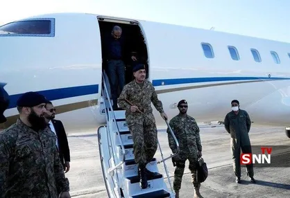 عاصم منیر وارد تهران شد