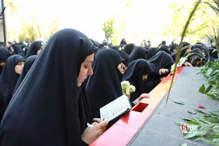 تشییع شهید گمنام