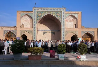 نماز عید قربان در قزوین
