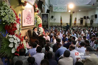 جشن میلاد امام حسن مجتبی در مسجد ارک