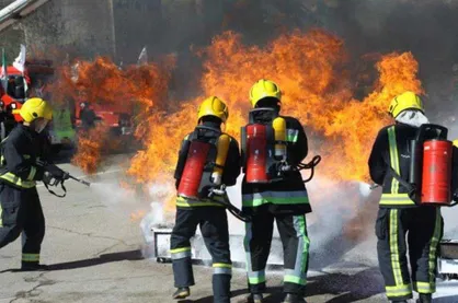 آتش&zwnj;سوزی انبار جعبه در جنوب تهران