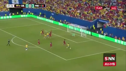 روبن نوس مانع باز شدن دروازه پرتغال شد / پرتغال 0 - 0 کلمبیا