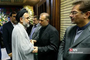 مراسم ختم والده کاظم جلالی