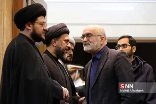 مراسم وداع با پیکر آیت الله هاشمی شاهرودی