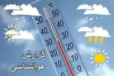 رگبار، رعد و برق و وزش باد شدید لحظه‌ای در کشور