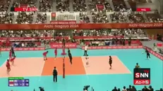 بازی‌های آسیایی ناگویا 2026؛ پایان ست چهارم/ بازگشت ایران کامل شد؛ کار به ست پنجم کشید / ایران 2-2 اندونزی