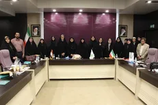 نشست رئیس دانشگاه الزهرا (س) با رئیس جامعه الزهرای کربلا برگزار شد