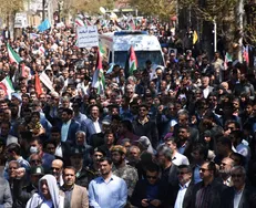 حضور پر شور کهگیلویه و بویراحمدی‌ها در روز قدس
