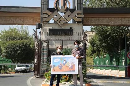 صدا و سیمای علی عسگری تاب یک کاریکاتور را هم نداشت!
