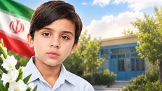 کودکی که در آغوش دوستش به شهادت رسید / فیلم روایت تکان‌دهنده مادر امیر محمدی، دانش آموز مدرسه میناب