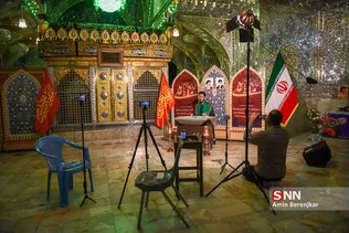 احیای شب بیست و سوم ماه مبارک رمضان در حرم مطهر حضرت سید علاء الدین حسین(ع) بصورت مجازی برگزار شد.