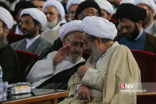 آیت الله مرتضی مقتدایی وحضرت آیت الله سبحانی