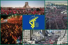فرمانده کل سپاه:تشییع و وداع میلیونی پژواک رسای فریاد خونخواهی قائد شهید امت بود/آینده از آنِ جبهه حق است