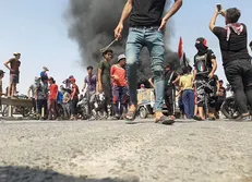 کشته شدن سومین معترض در بغداد و تشدید اعتراض‌ها در ذی‌قار