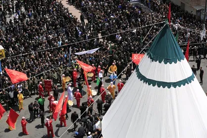 خیمه&zwnj;سوزان؛ قدیمی&zwnj;ترین آیین نمایشی محرم در جهرم فارس
