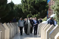 رئیس جمهور وارد فولاد مبارکه شد