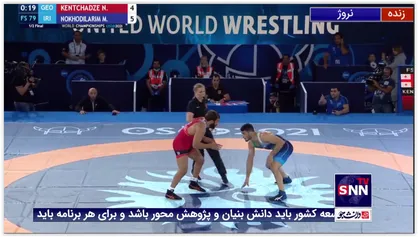 نخودی سومین فینالیست ایرانی امروز شد