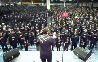 مداحی مهدی رسولی در اولین شب از روضه حسینیه امام خمینی (ره)