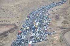 ترافیک ترانزیتی در مرز مهران