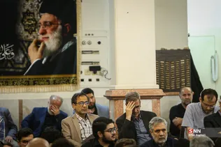 مراسم بزرگداشت چهلمین روز شهید شمقدری در مسجد حضرت قائم