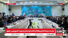 پزشکیان: مشکل وقتی ایجاد می‌شود که منتظر دستگیری دیگران باشیم / رئیس جمهور از سرمایه‌گذار اردبیلی خواست کنار گلخانه، پنل خورشیدی بسازد + فیلم