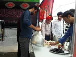 نخستین موکب «عُشّاقُ الحسین» دانشگاه صنعتی کرمانشاه افتتاح شد