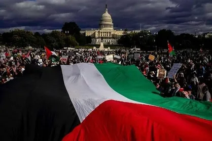 موافقت بیش از نیمی از مردم آمریکا با تشکیل کشور فلسطین