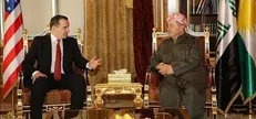 گفتگوی نماینده ترامپ با مسعود بارزانی در اربیل